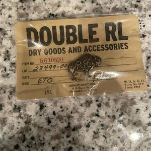 Double RL Buffalo pin